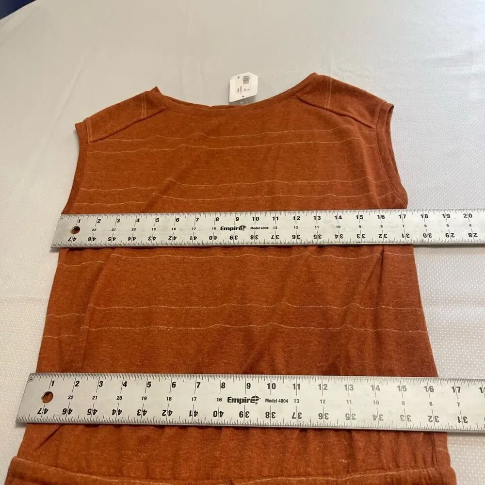prAna Women's Cedar Heather Stripe Caris Cozy Up Dress size Small New - Picture 4 of 6